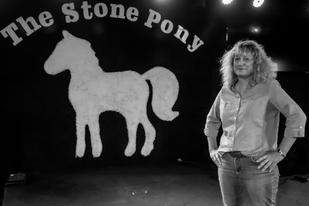 Caroline O'Toole Manager of The Stone Pony in Asbury Park, NJ. https://www.stoneponyonline.com/