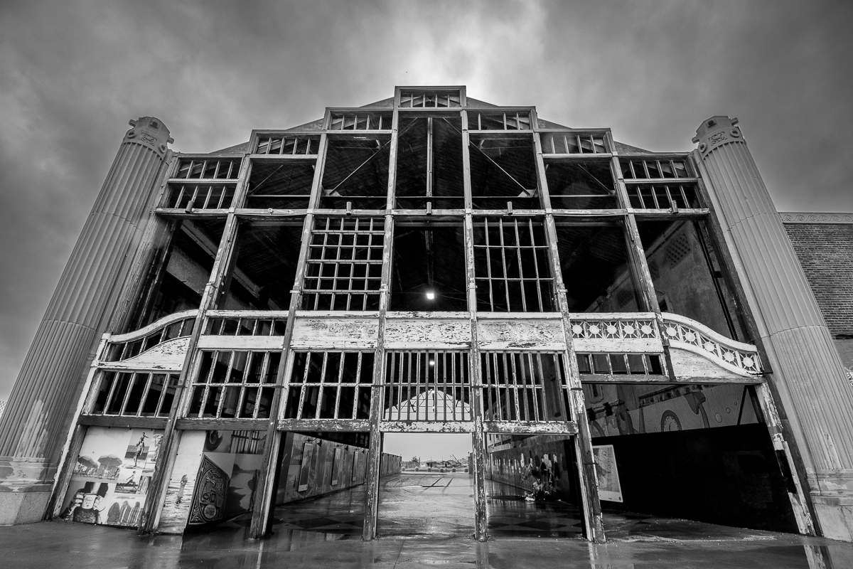 Carousel building structure in Asbury Park NJ shown as sample of images to be used for advertising and promotions. Photo copyright 2022 by Paul Barretta